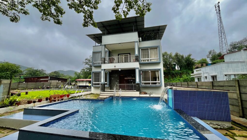 6 BHK Meristem Villa Front View